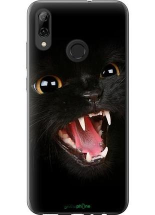 Чохол на huawei p smart 2019 чорна кішка "932u-1634-10746"