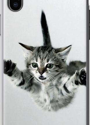 Чохол на iphone x летючий кошенят "2322u-1050-10746"