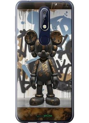 Чехол на nokia 7.1 bronze kaws v2 "6098u-1593-10746"