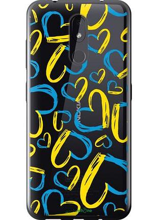 Чехол на nokia 3.2 сердца ua "5292u-1705-10746"