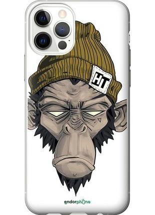 Чохол на iphone 12 pro мавпа в шапці "4183u-2052-10746"
