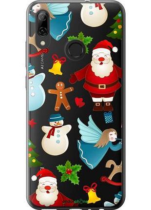 Чехол на huawei p smart 2019 новогодний 1 "4614u-1634-10746"