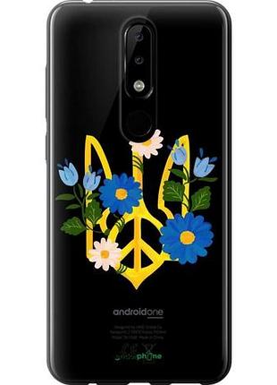 Чехол на nokia 5.1 plus герб v3 "5265u-1543-10746"