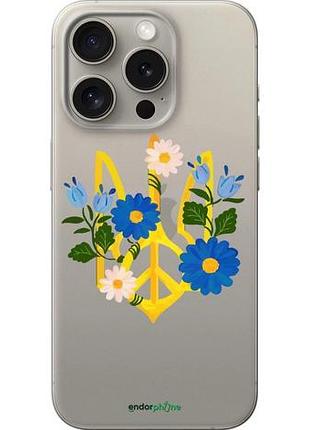 Чехол на iphone 15 pro герб v3 "5265u-3096-10746"