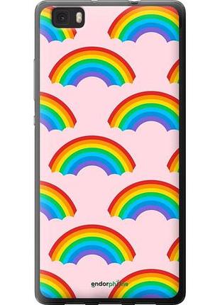 Чехол на huawei ascend p8 lite rainbows "4478u-126-10746"