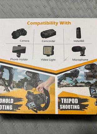 Стабилизатор камеры zeadio handheld grip с коробкой
