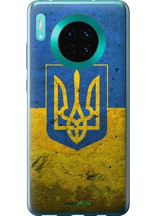 Чехол на huawei mate 30 флаг и герб украины 2 "378u-1773-10746"
