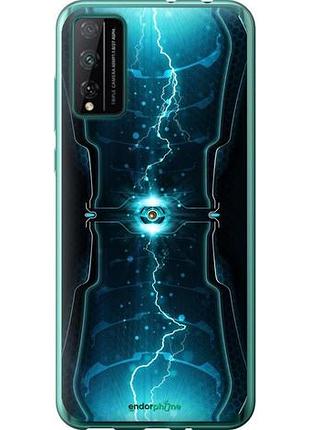 Чехол на huawei honor play 4t pro молнии в цилиндре "120u-1914-10746"