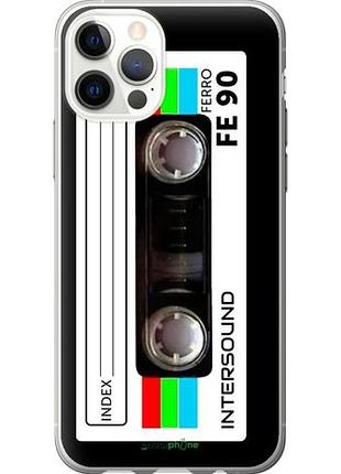 Чехол на iphone 12 кассета с90 "4894u-2053-10746"