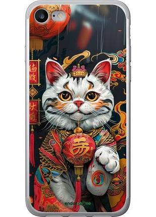 Чехол на iphone se 2022 china cat v2 "6135u-3737-10746"