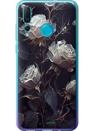 Чохол на huawei nova 4 троянди 2 "5550u-1632-10746"