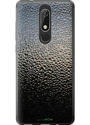 Чехол на nokia 5.1 мокрое стекло "245u-1529-10746"