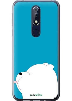 Чехол на nokia 7.1 мишка 1 "4358u-1593-10746"