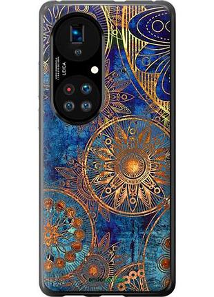 Чохол на huawei p50 золотий візерунок "678u-2292-10746"