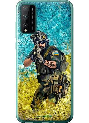 Чохол на huawei honor play 4t pro воїн зсу "5311u-1914-10746"