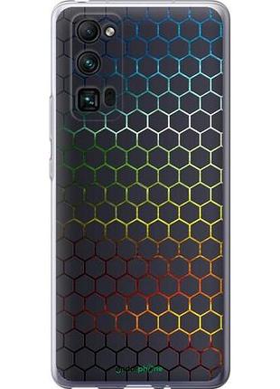 Чохол на huawei honor 30 pro переливні стільники "498u-1920-10746"