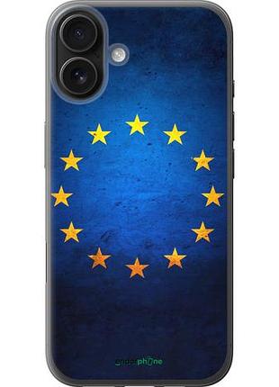 Чехол на iphone 16 plus евросоюз 2 "763u-3714-10746"