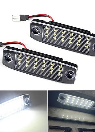 Hyundai i40 cw 2011- подсветка номера светодиодная led 2 шт комплект фонарь номерного знаку диодная