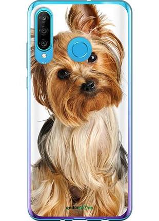Чехол на huawei p30 lite йоркширский терьер с хвостиком "930u-1651-10746"