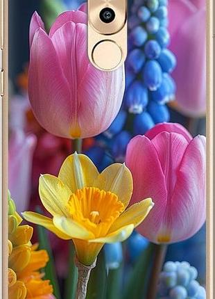 Чехол на huawei mate 9 lite весенние цветы "6058u-474-10746"