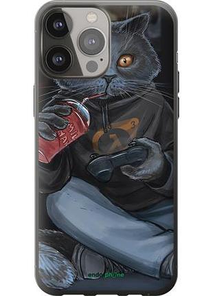 Чехол на iphone 13 pro max gamer cat "4140u-2371-10746"