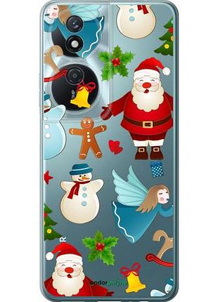 Чехол на huawei honor play 50 plus новогодний 1 "4614u-3399-10746"
