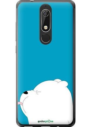 Чехол на nokia 5.1 мишка 1 "4358u-1529-10746"