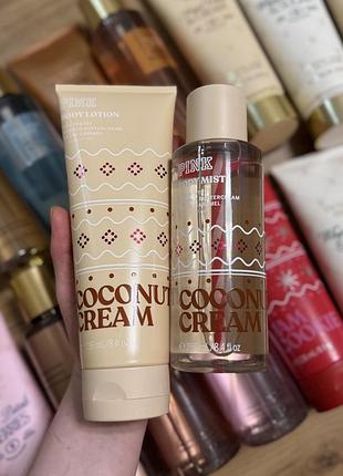 Набір спрей та лосьйон coconut cream