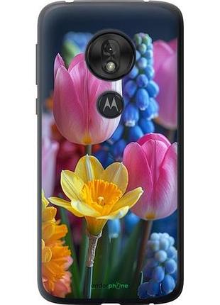 Чохол на motorola moto g7 play весняні квіти "6058u-1656-10746"
