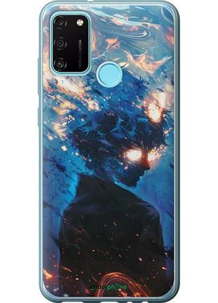 Чехол на huawei honor 9a сатору годжо "6129u-1900-10746"