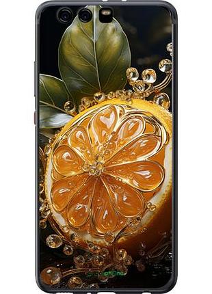 Чехол на huawei p10 plus лимон "5647u-963-10746"