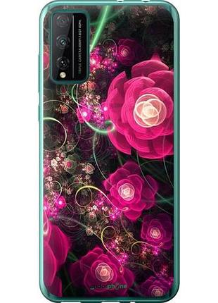 Чехол на huawei honor play 4t pro абстрактные цветы 3 "850u-1914-10746"