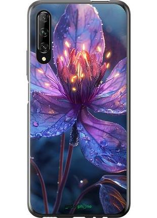 Чехол на huawei p smart pro магический цветок "6038u-1906-10746"