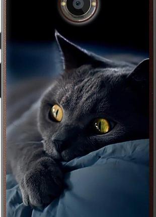 Чохол на motorola moto x2 димчастий кіт "825u-372-10746"