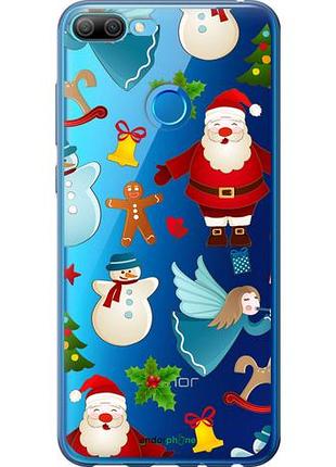 Чехол на huawei honor 9i новогодний 1 "4614u-1853-10746"
