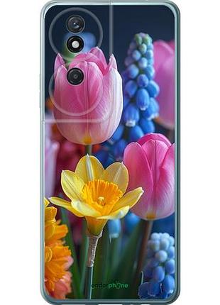 Чехол на huawei honor play 50 plus весенние цветы "6058u-3399-10746"