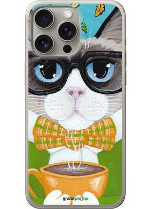 Чохол на iphone 15 pro max cat&coffee "4053u-3098-10746"
