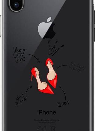 Чохол на iphone x жінка "4599u-1050-10746"