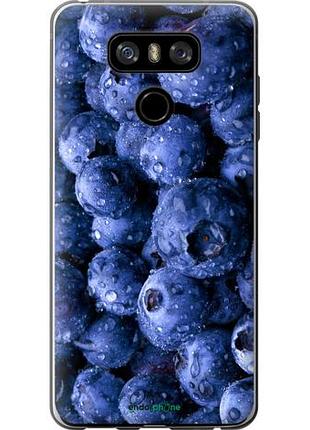 Чехол на lg g6 голубика "4459u-836-10746"