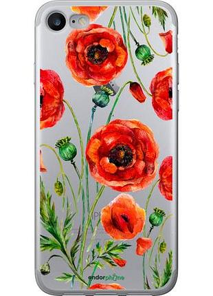 Чехол на iphone se 2020 нарисованные маки "4278u-2013-10746"