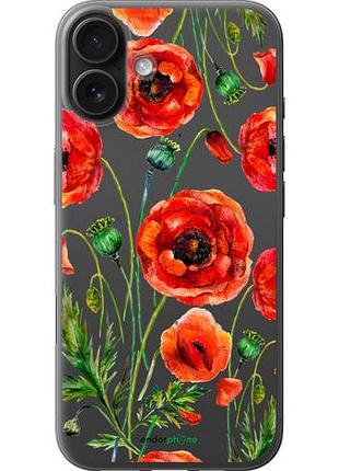 Чехол на iphone 16 plus нарисованные маки "4278u-3714-10746"