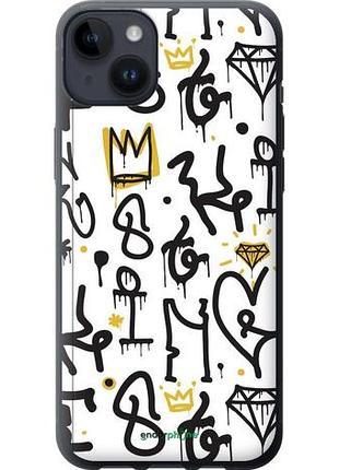 Чехол на iphone 14 plus graffiti art "4355u-2645-10746"