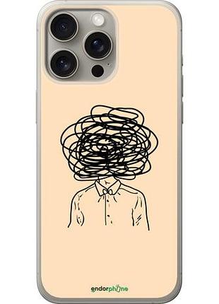 Чехол на iphone 15 pro max мысли "4568u-3098-10746"