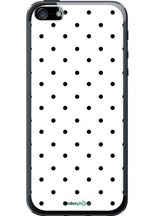 Чехол на iphone 5s горох "4289u-21-10746"