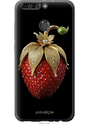 Чехол на huawei honor v9 / honor 8 pro клубника v3 "5638u-1246-10746"
