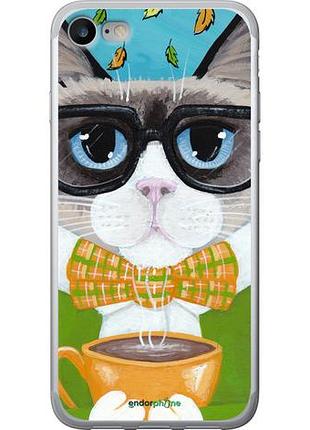 Чехол на iphone se 2020 cat&coffee "4053u-2013-10746"