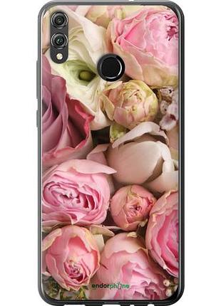 Чехол на huawei honor 8x розы v2 "2320u-1596-10746"