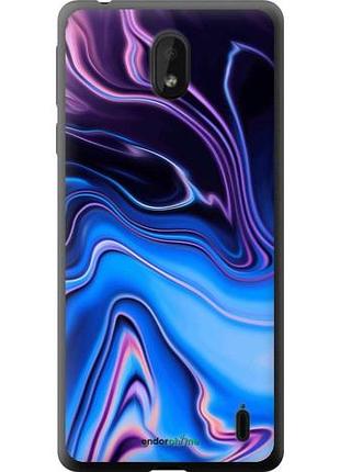 Чехол на nokia 1 plus узор воды "4491u-1677-10746"