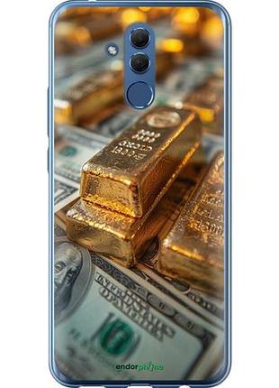 Чохол на huawei mate 20 lite слитки та долари "6105u-1575-10746"