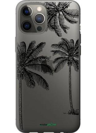 Чехол на iphone 12 pro max пальмы1 "4634u-2054-10746"
